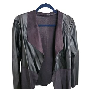 Alfani Women's Black and Dark Gray Blazer